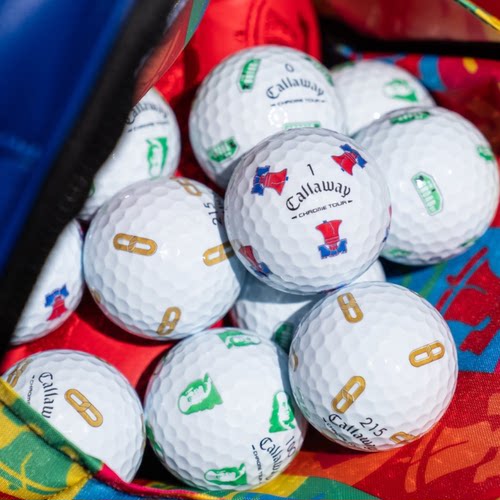 正品callawaygolf 限量版高尔夫球CHROME TOUR 费城限量版