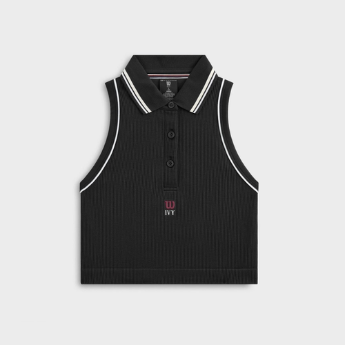 Kith Ivy for Wilson Topspin威尔胜联名款网球服无缝Polo衫女