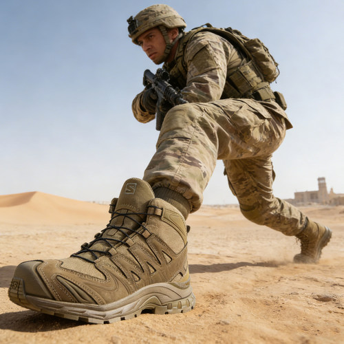 Salomon萨洛蒙战术靴XA Forces MID透气防滑登山徒步鞋L40978200