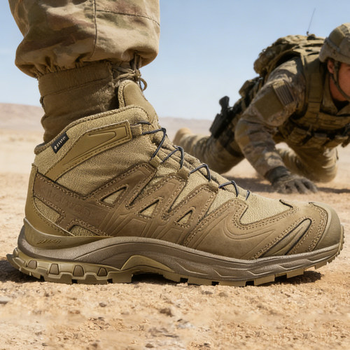 SALOMON萨洛蒙军版战术靴XA FORCES MID GTX防水登山鞋L40977900