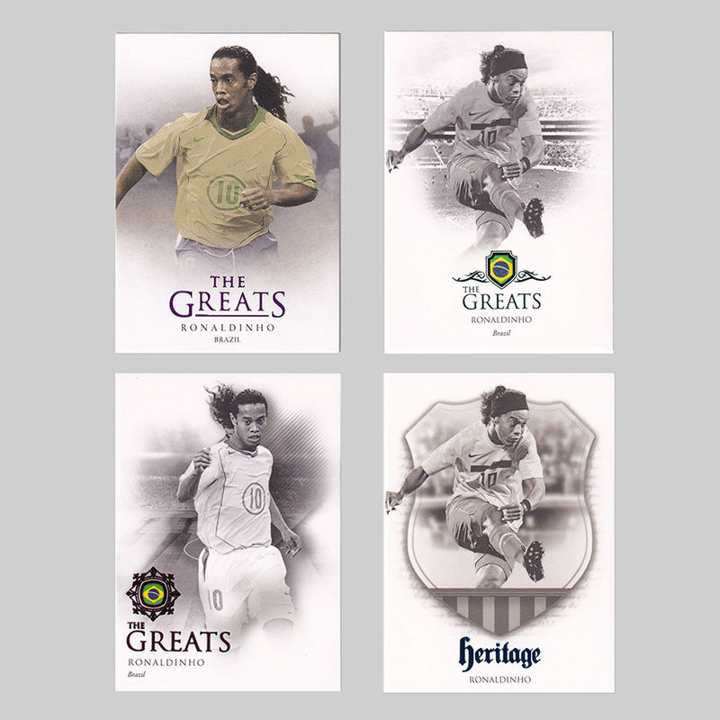 球星卡 罗纳尔迪尼奥 小罗 25编 遗产 伟大特卡 2023 福特拉 巴西
