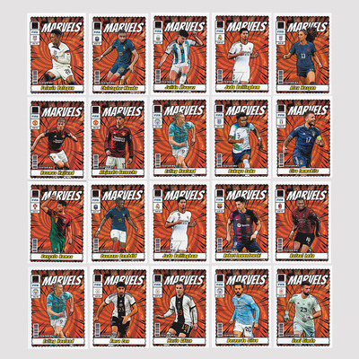 球星卡 漫威特卡2023-24 donruss 贝林厄姆 哈兰德 加纳乔 霍伊伦
