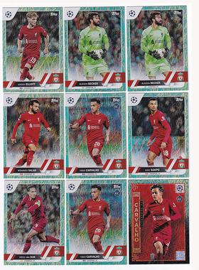 球星卡 2022-23 TOPPS UCC 碧玉 利物浦 萨拉赫 卡瓦略 加克波