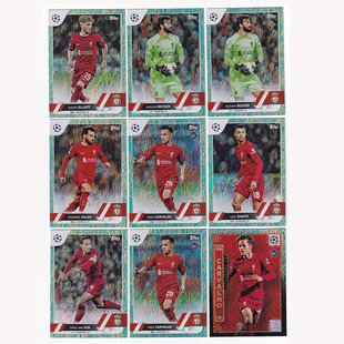 球星卡 2022-23 TOPPS UCC 碧玉 利物浦 萨拉赫 卡瓦略 加克波