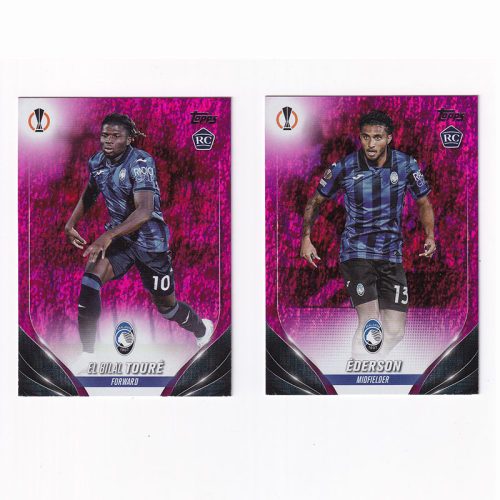 球星卡 粉折 2023-24 Topps UCC 欧战 亚特兰大 图雷 埃德松