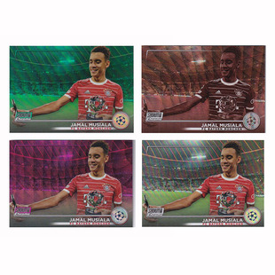 球星卡 穆夏拉 99编 绿折 2022-23 Topps chrome竞技场 欧冠 拜仁