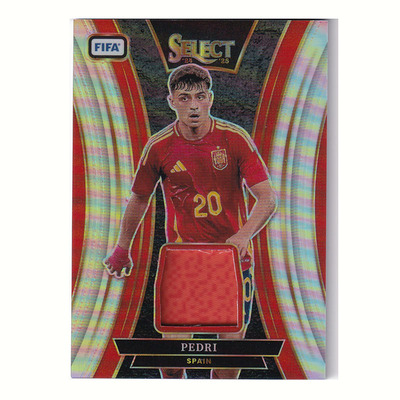 球星卡 佩德里 银折 球衣物料 2024-25 select 西班牙 巴塞罗那