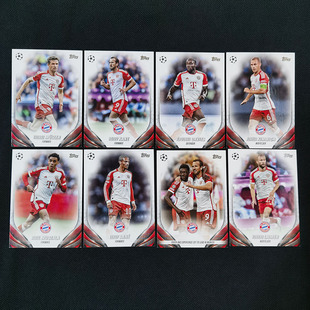 球星卡 拜仁慕尼黑 2023-24 Topps UCC 凯恩 穆勒 穆夏拉 基米希