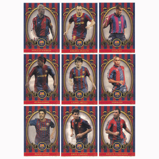 球星卡 巴塞罗那盒 2023-24 Topps 梅西 里瓦尔多 大小罗 哈维