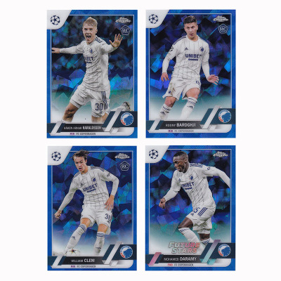 球星卡 哥本哈根 蓝碎冰折 2022-23 topps 哈拉尔德松 巴尔德吉