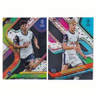 RC新秀 2024 球星卡 finest 贝里瓦尔 topps 热刺 格雷