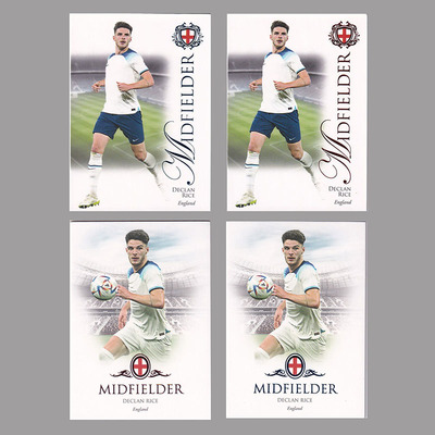 球星卡 赖斯 10编 中场特卡 2023 futera 福特拉 英格兰 阿森纳