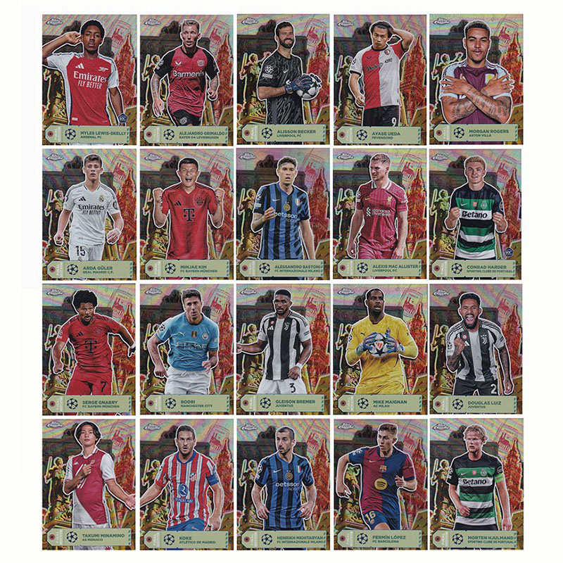 球星卡 斯凯利 居莱尔 阿利松 罗德里 最终目的地 2024-25 Topps