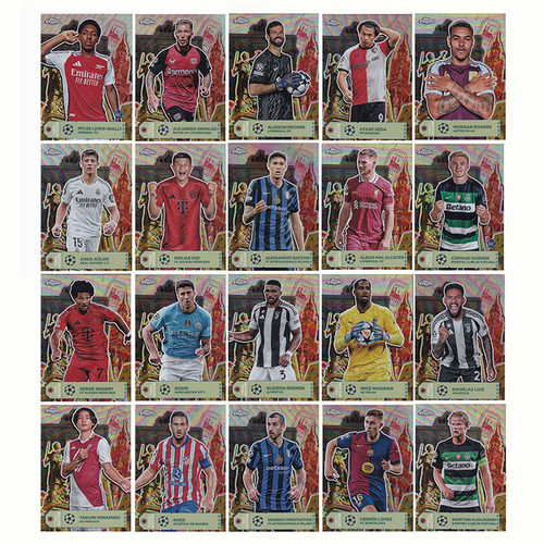 球星卡 斯凯利 居莱尔 阿利松 罗德里 最终目的地 2024-25 Topps