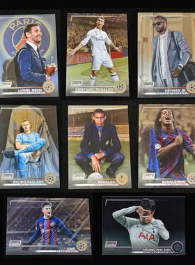 球星卡 2022-23 topps stadium 竞技场 梅西 C罗 内马尔 哈兰德