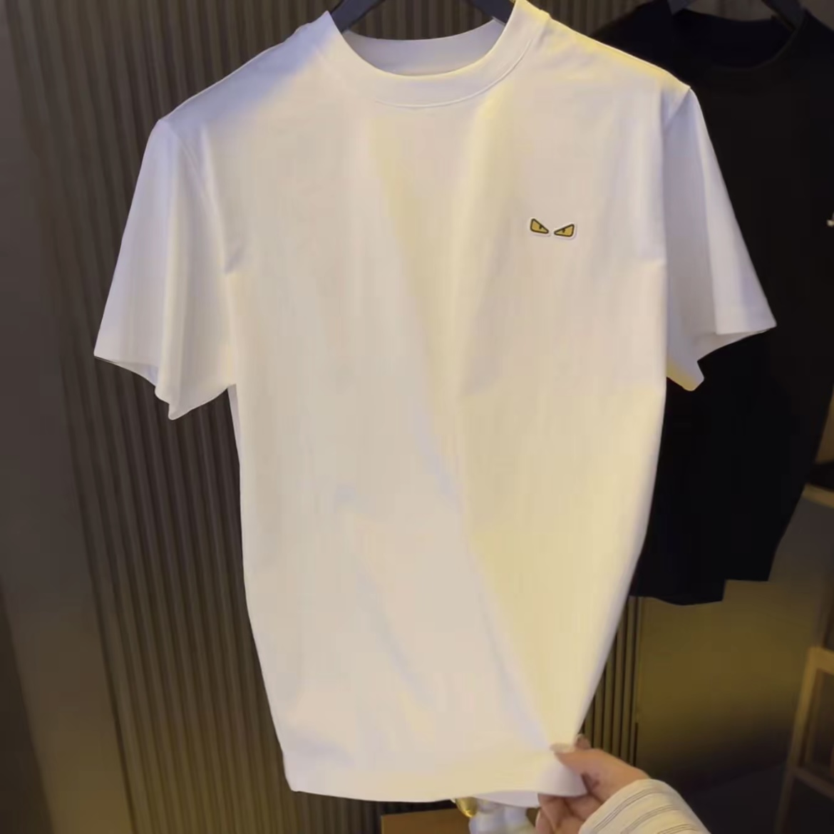 2025夏季新款恶魔之眼简约休闲T恤半袖