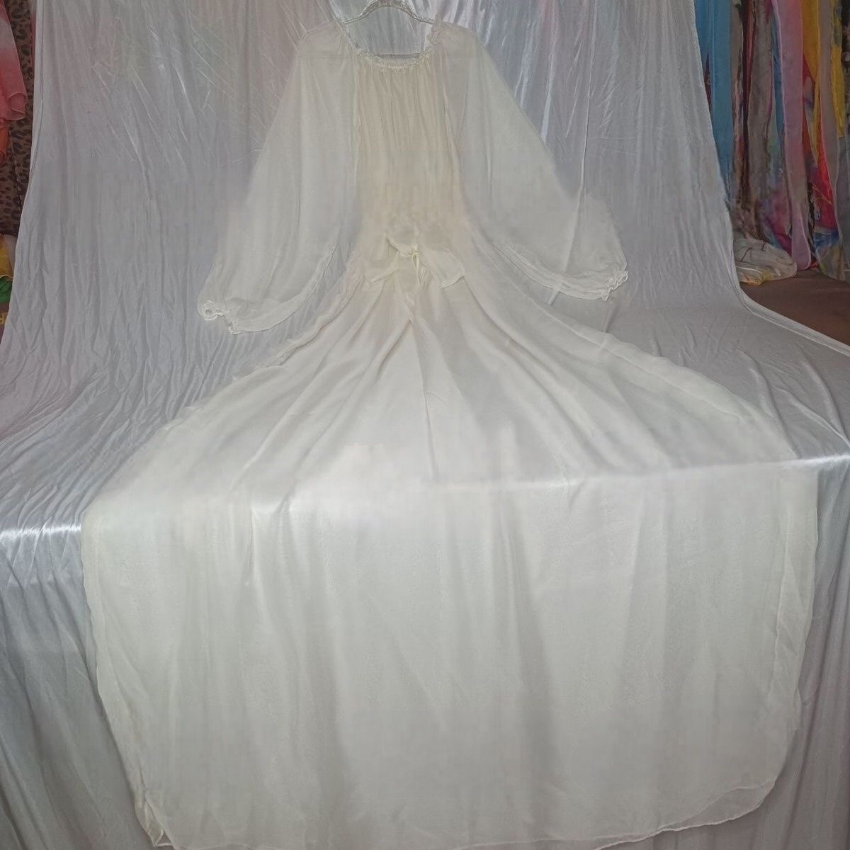 新款男女时尚版质感丝巾连衣裙睡裙超薄透视丝滑特辣情趣款超大摆,女士内衣/男士内衣/家居服,睡衣/家居服套装,淘宝优惠券,粉丝福利购,淘宝优惠卷