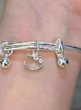 新款KT猫铃铛简约百搭凯蒂猫