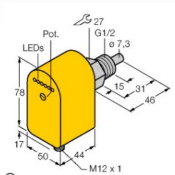 现货FCS-G1/2A4P-AP8X-H1141 原装 紧凑型插入式流量传感器 原装