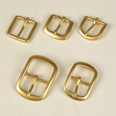 0女士实心黄铜休闲时尚皮带扣头