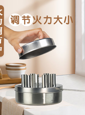 不锈钢调节火力大小火锅环保油炉