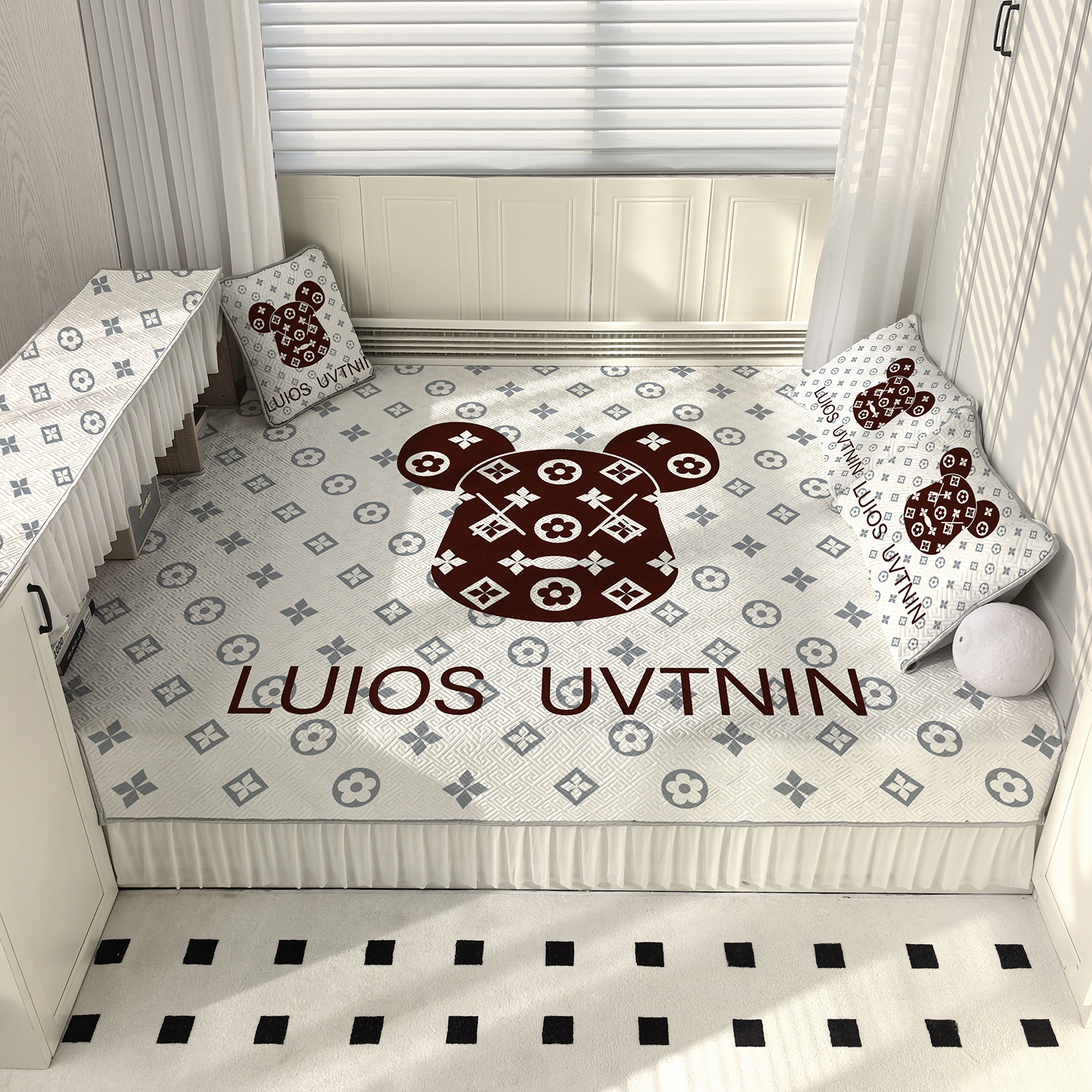 榻榻米专用床盖炕垫四季通用定制床笠防滑床单2025新款轻奢高级感