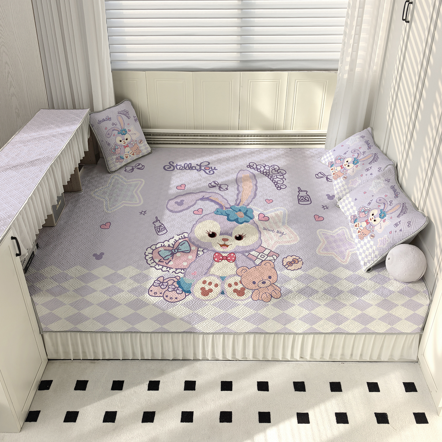 榻榻米专用床盖炕垫四季通用定制床笠防滑床单2025新款星黛露女孩