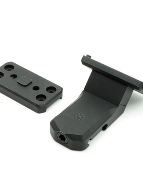 SOTAC T2红点侧位支架 RMR 45°侧位附件 竞技风格外挂增高