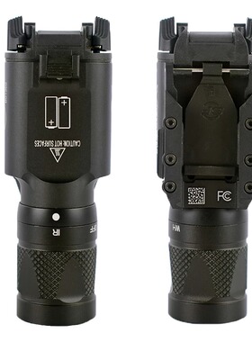 现货X300V-IR战术下挂夜视手电 800流明强光 20MM导轨