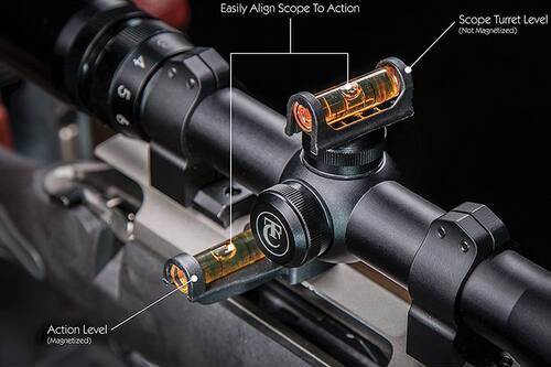 磁性水平仪 Magnetic Gunsmith Level 战术磁吸 平衡调节水平位