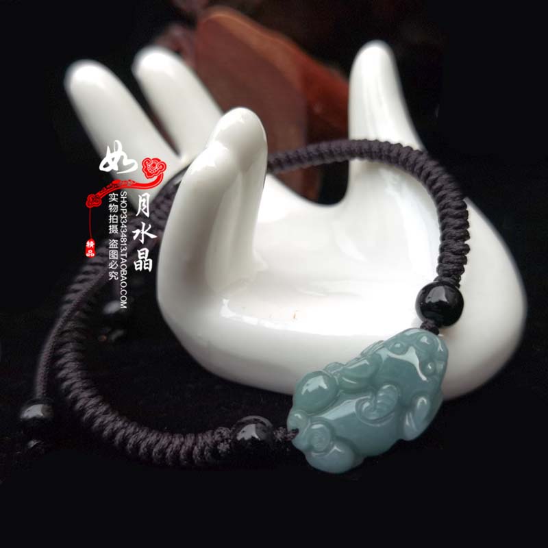 玉石貔貅红绳手链红绳男手链