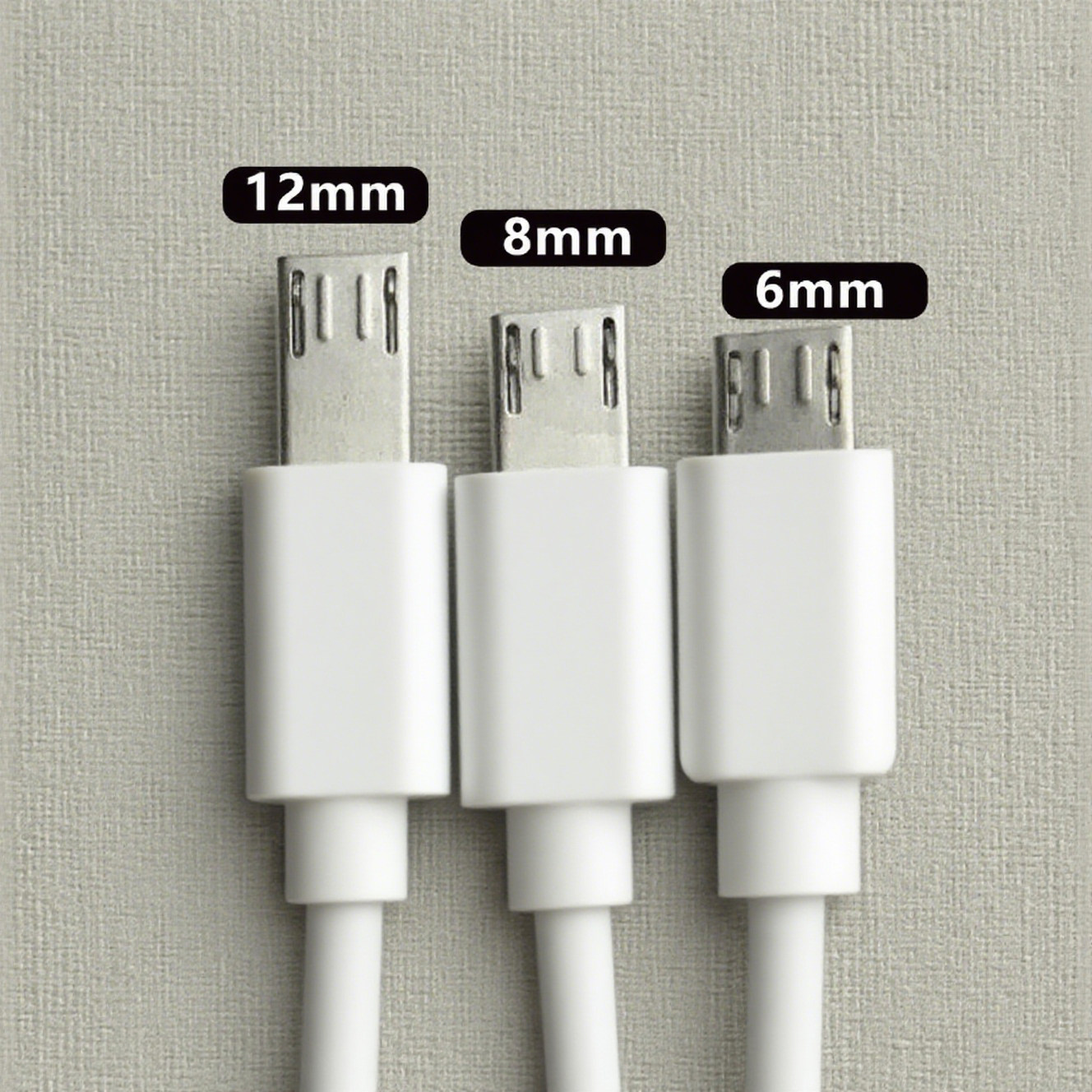 Micro安卓加长头v8数据线老人机充电线8厘米接口特长插头12