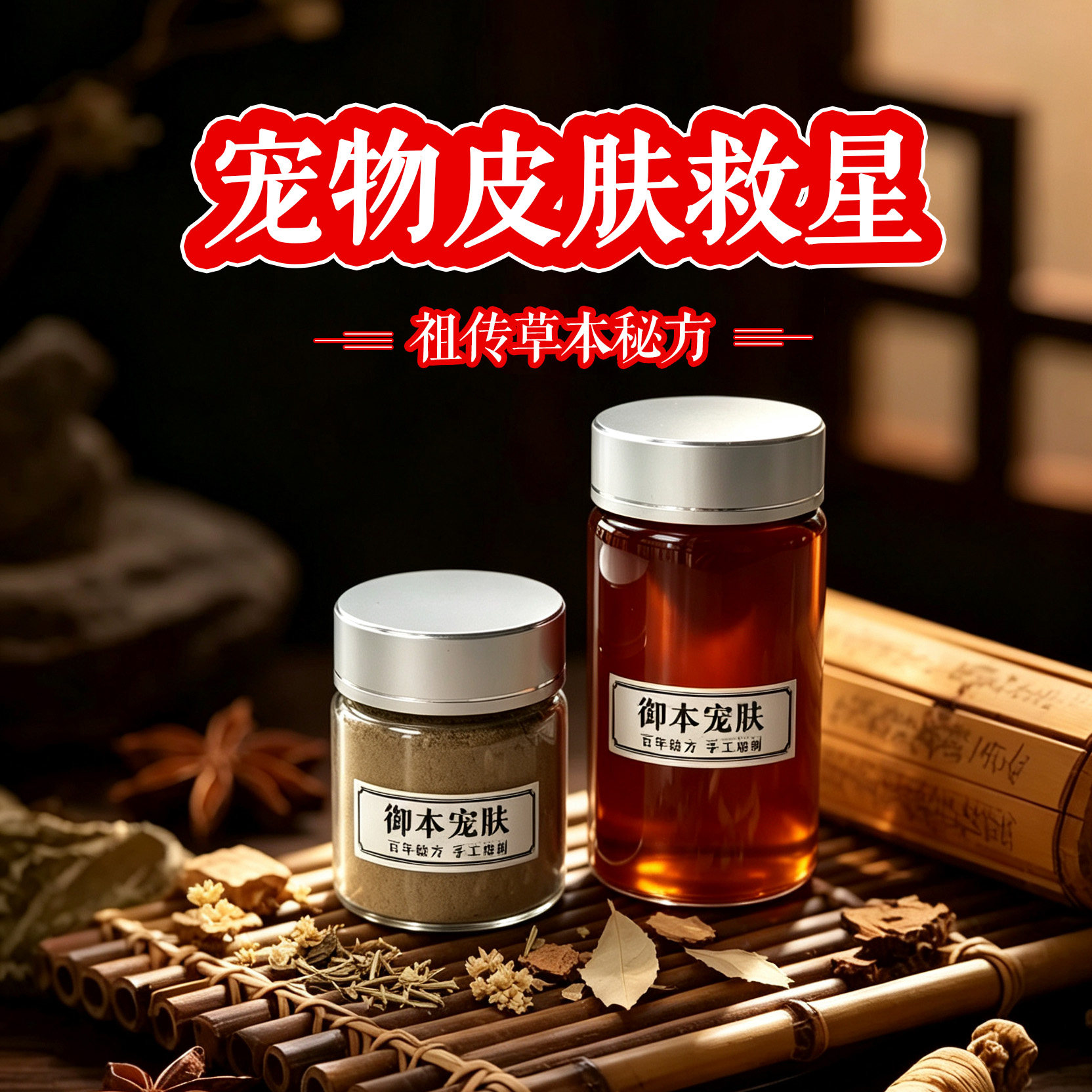 解决宠物皮肤问题修复皮肤屏障