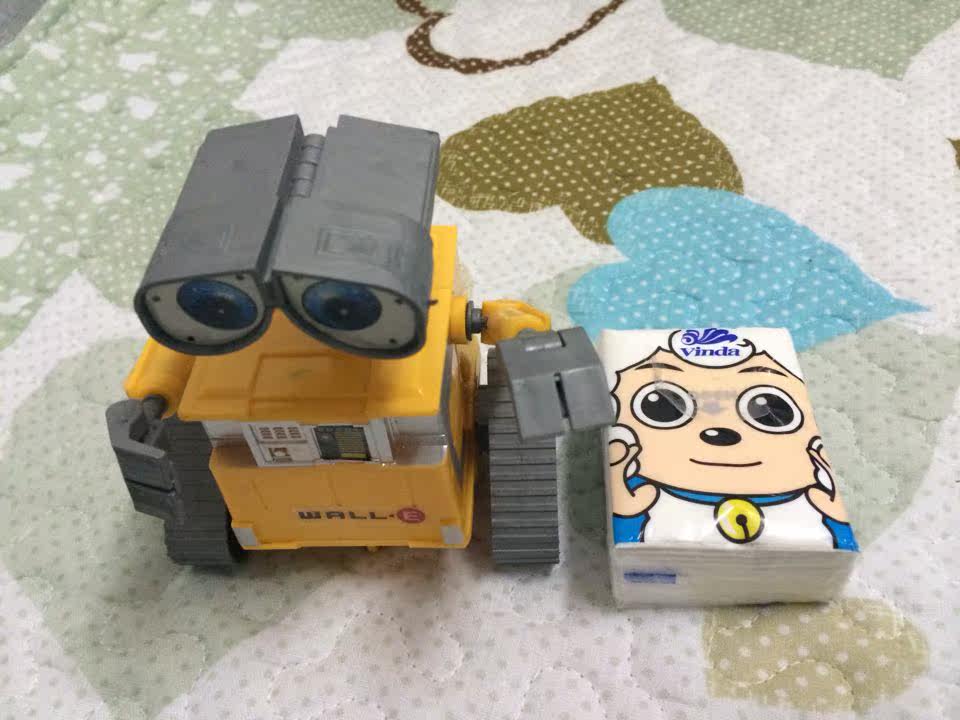 瓦力机器人模型|Wall.E瓦力玩偶|《机器人总动员》主角12.5cm摆件