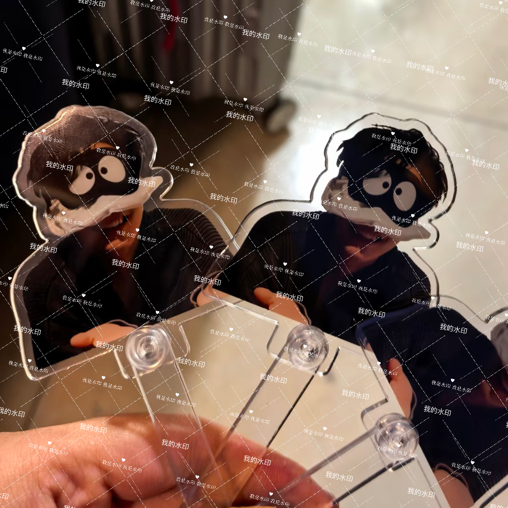 明星物料周边oner物件亚克力打卡棒高颜值可爱拍照打卡谷子应援