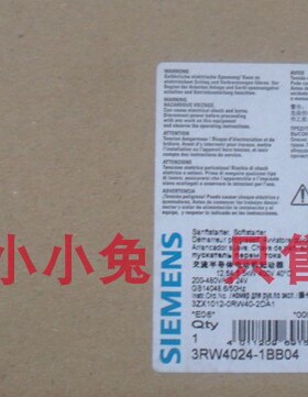 3RW4024-1BB04 西门子软启动器 5.5kW/400V 3RW40241BB04原装正品