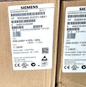6SE6440-2UC21-1BA1全新440变频器1.1KW 220V/6SE64402UC211BA1