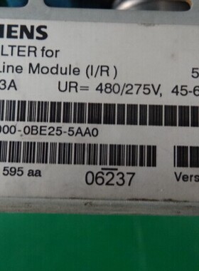 全新原装6SL3000-0BE25-5AA0 变频器55KW 6SL 3000-OBE25-5AAO