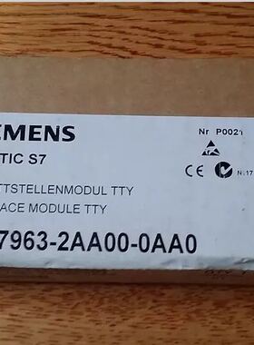 1P 6ES7963-2AA00-0AA0 IF963-TTY接口模块6ES7963-2AAOO-OAAO