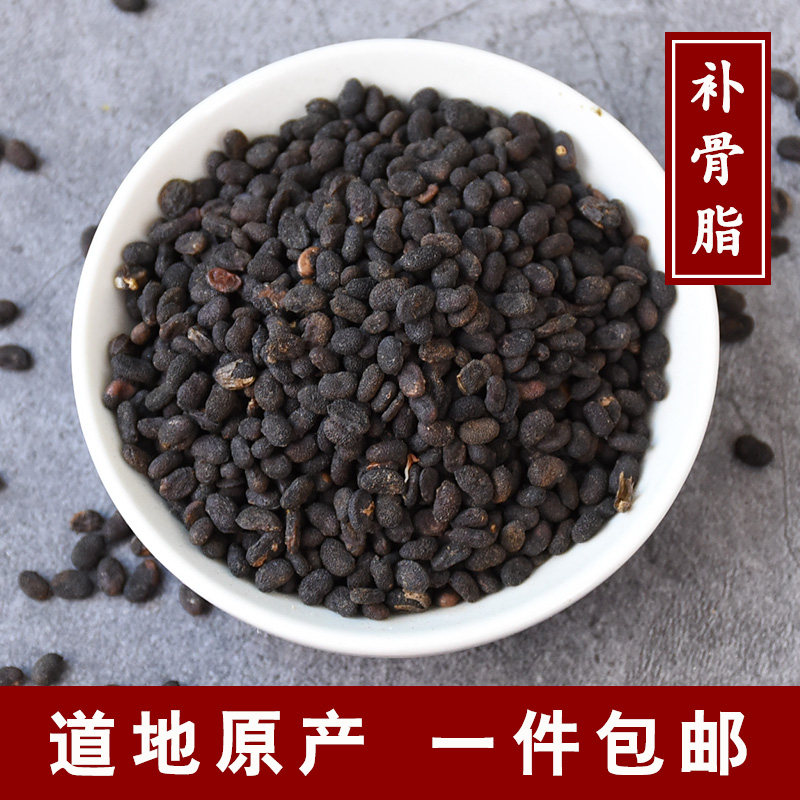 黑故子500g包邮 补骨脂 破故纸黑故子胡故子婆固脂 胡韭子