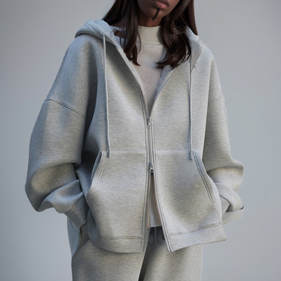 休闲运动连帽卫衣裤套装