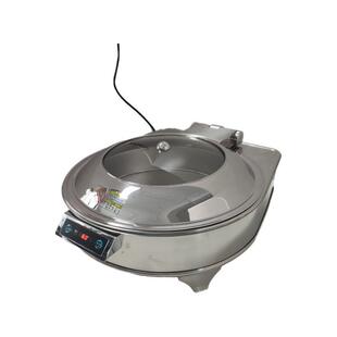 焰鼎Flame tripod圆形自助餐炉玻璃盖电加热保温炉 感应 厂家直销