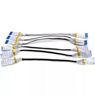 fpc ffc软排线0.5间距22p24p26p30p40分股包醋酸胶布扁平排线包布