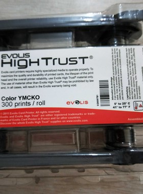 爱立斯primacy碳带R5F008S133证卡打印机彩色带人像卡片打印机色