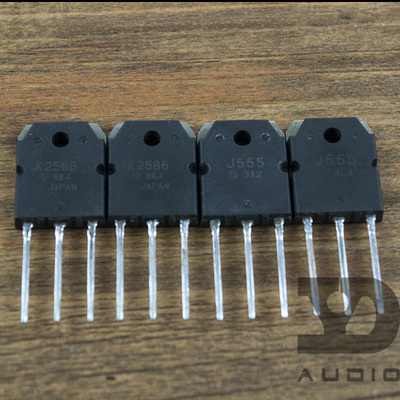 原装日立音响对管2SK2586 2SJ555 K2586 J555 超大电流场效应管