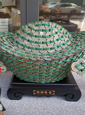 镇宅法器真品古币林正英铜钱剑葫芦鼎铜元宝铜钱船抓鬼战国金钱剑