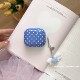 4代防摔保护套个性 ins韩系蓝色白波点适用airpods 2代软壳pro新款 简约女 pro2耳机套无线蓝牙苹果airpods1