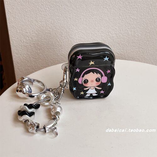 airpodspro3耳机套彩色星星女孩