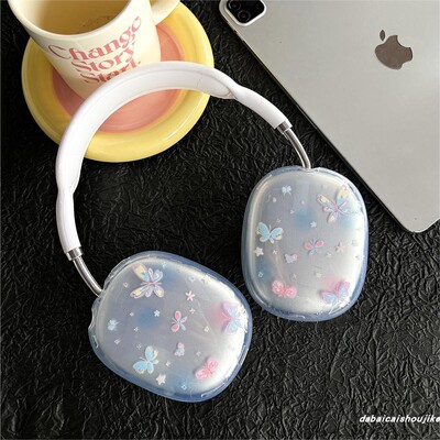 彩色蝴蝶头戴式AirPodsMax耳机套