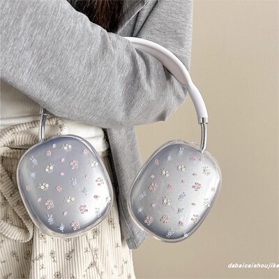 小碎花AirPodsMax头戴式耳机套